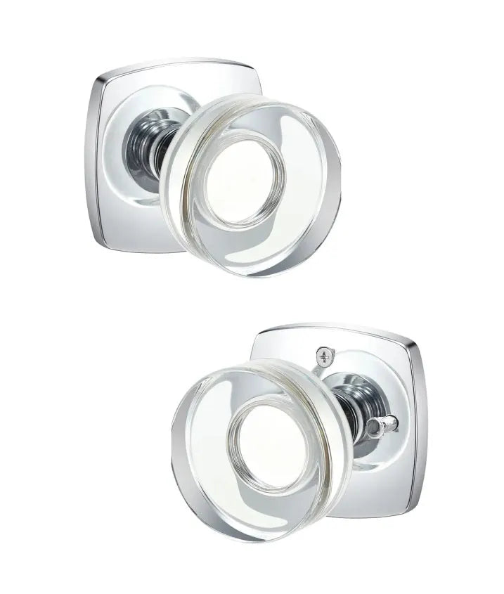 Ridgecrest Luna Knob in Polished Chrome finish