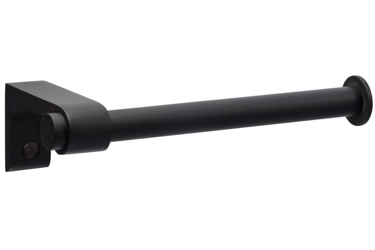 Ridgecrest Sedona Single Post Paper Holder in Flat Black finish