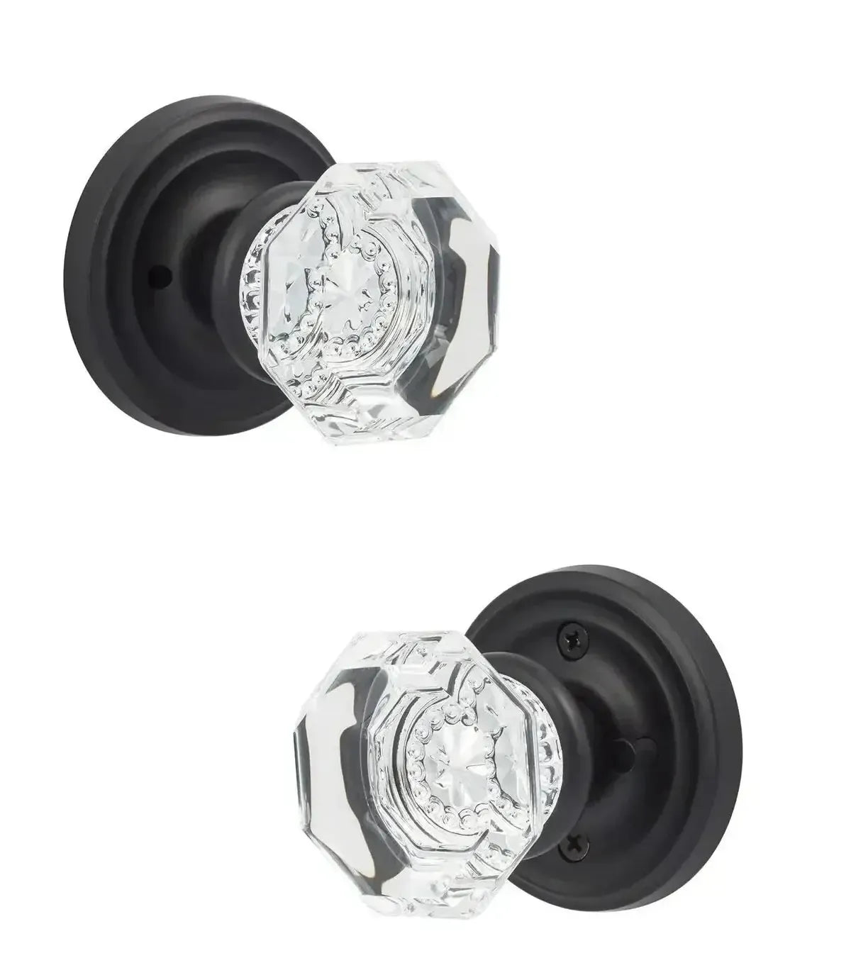 Ridgecrest Torrey Knob in Flat Black finish