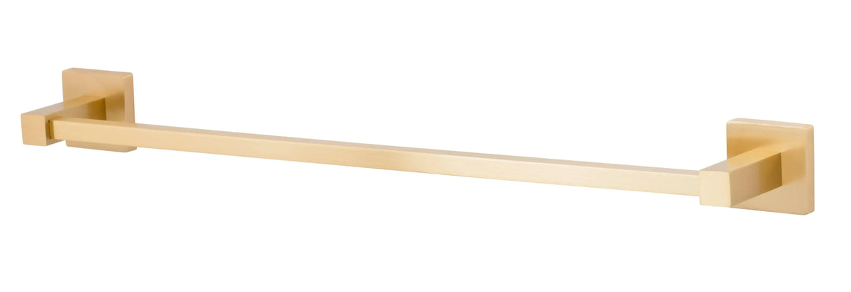 Ridgecrest Vlora Solid Brass 30" Towel Bar in Satin Brass finish