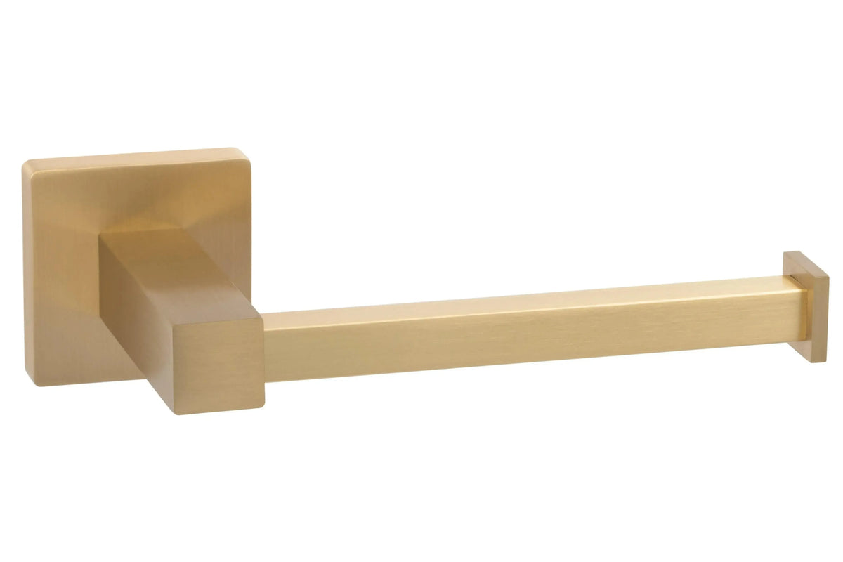 Ridgecrest Vlora Solid Brass Single Post Paper Holder in Satin Brass finish