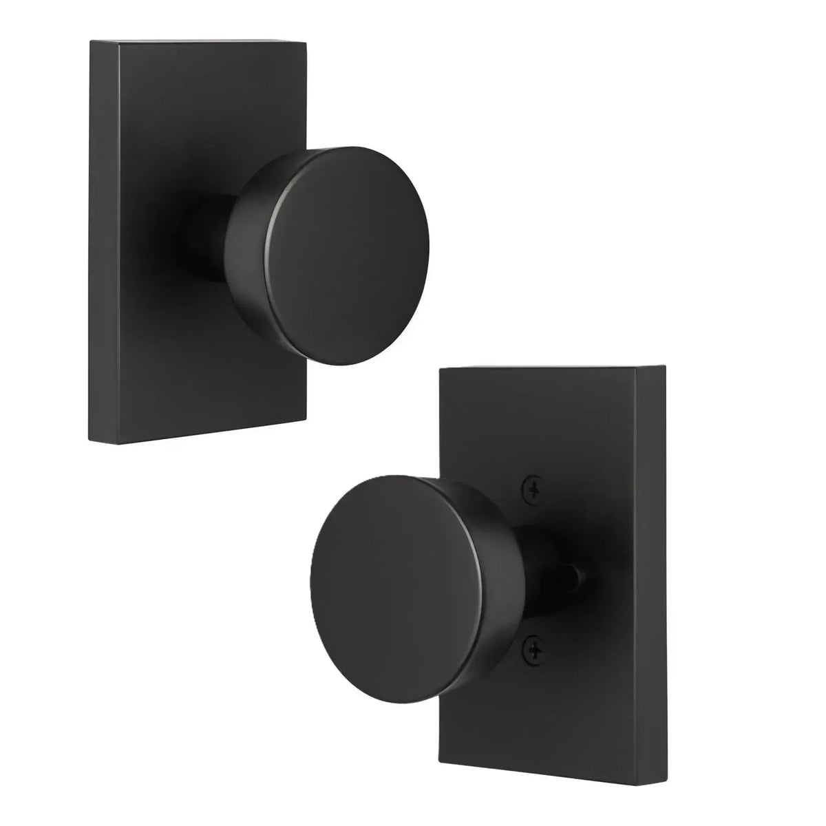 Ridgecrest Zermatt Knob in Flat Black finish
