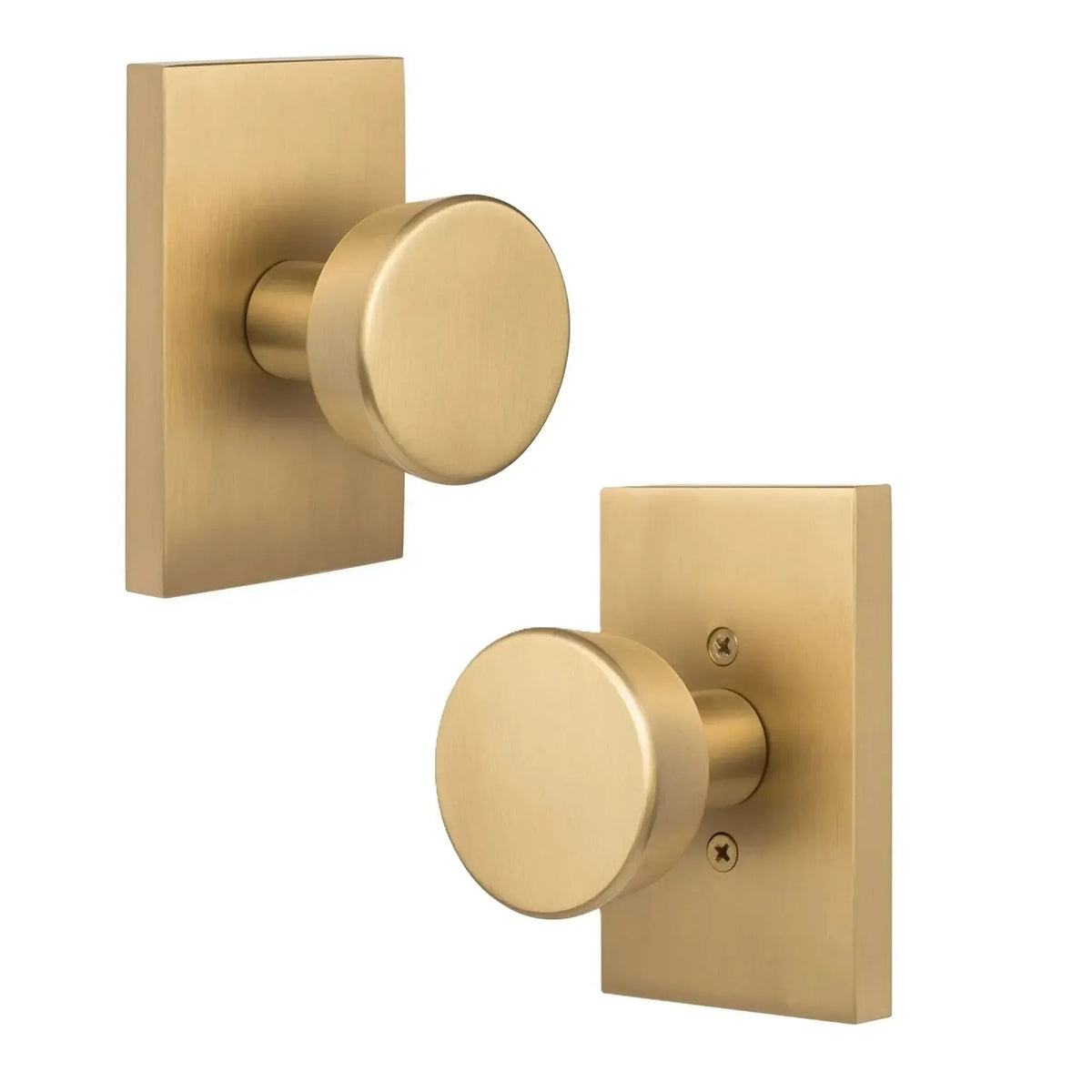 Ridgecrest Zermatt Knob in Satin Brass finish