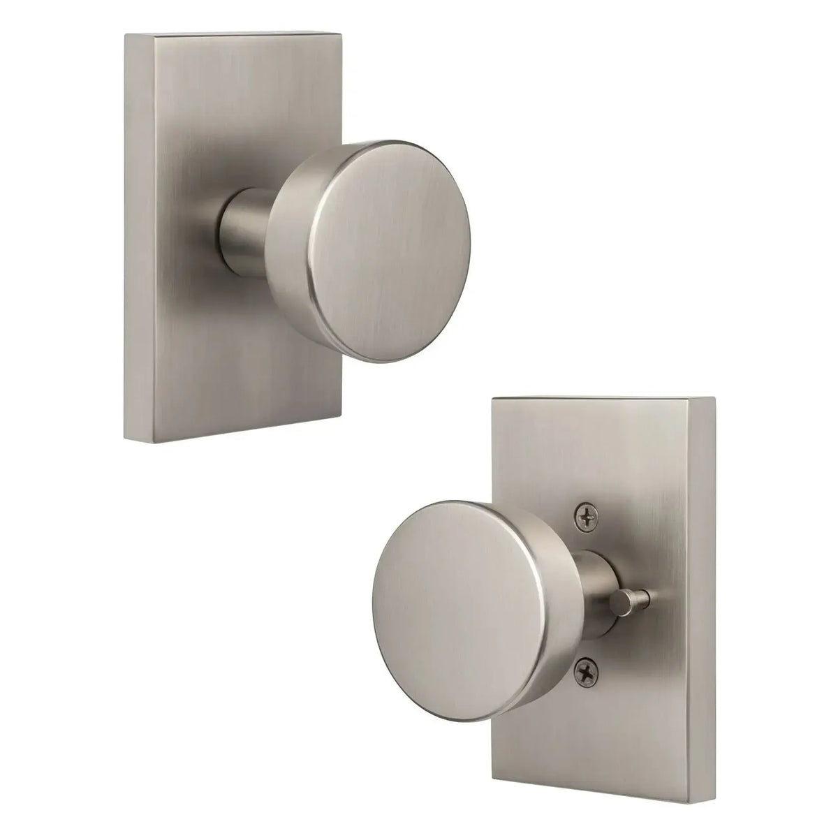 Ridgecrest Zermatt Knob in Satin Nickel finish