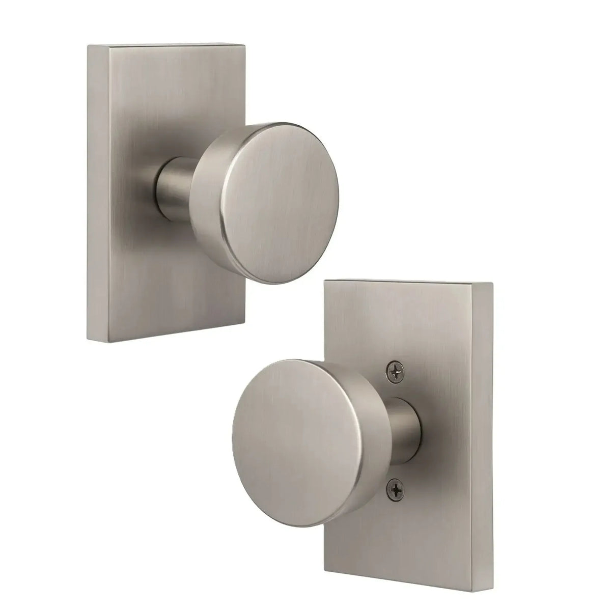 Ridgecrest Zermatt Knob in Satin Nickel finish