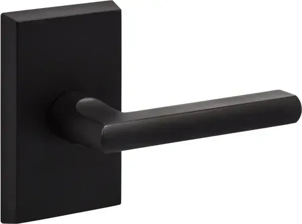*SALE* Ridgecrest Logan Lever Passage Function in Flat Black finish