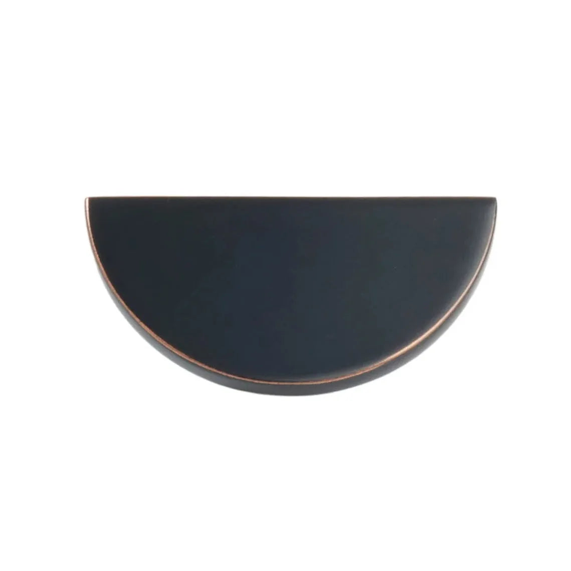 Schaub Arca Half Round Cabinet Knob in Oil Rubbed Bronze finish