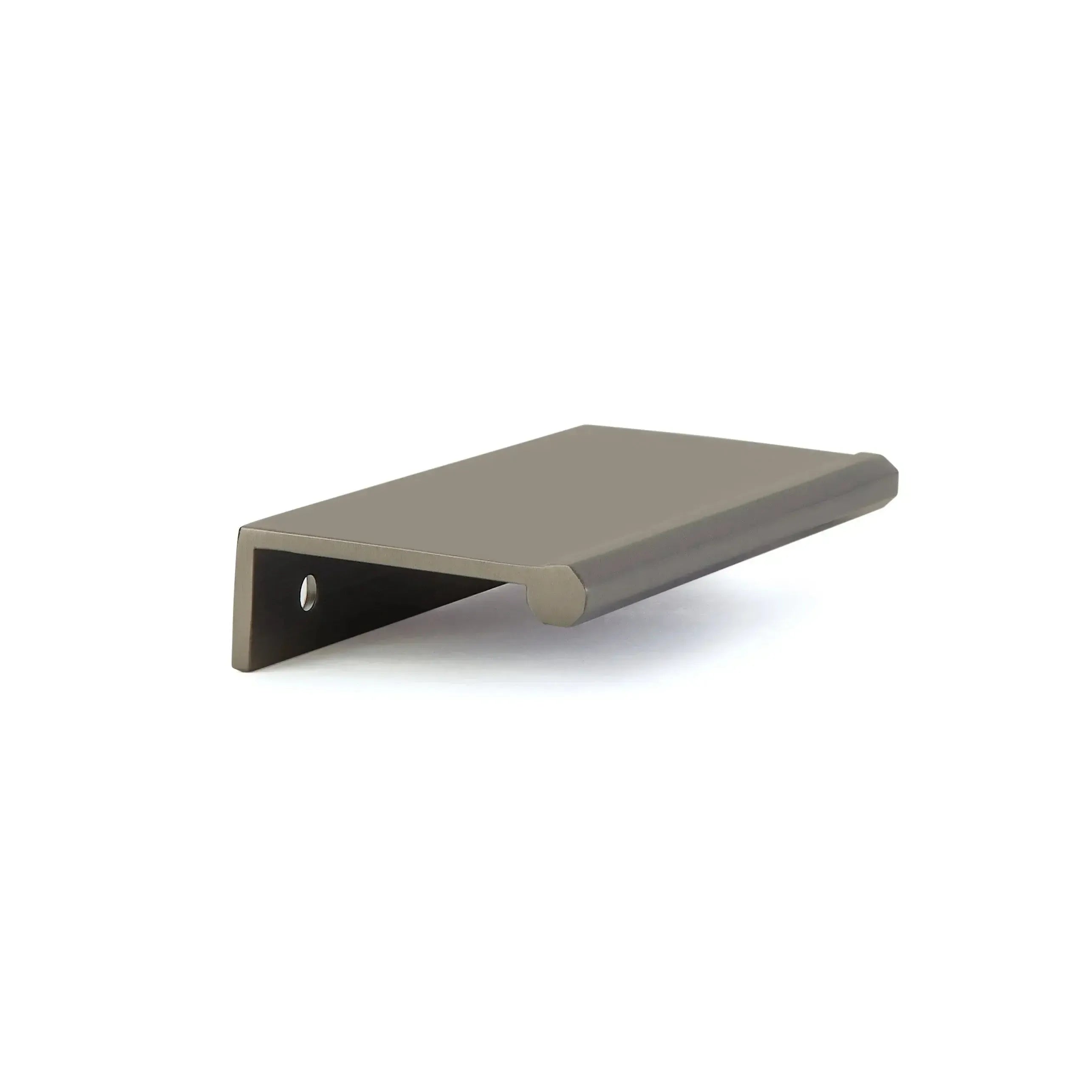 Schaub Baker Cabinet Edge Pull in Gun Metal finish