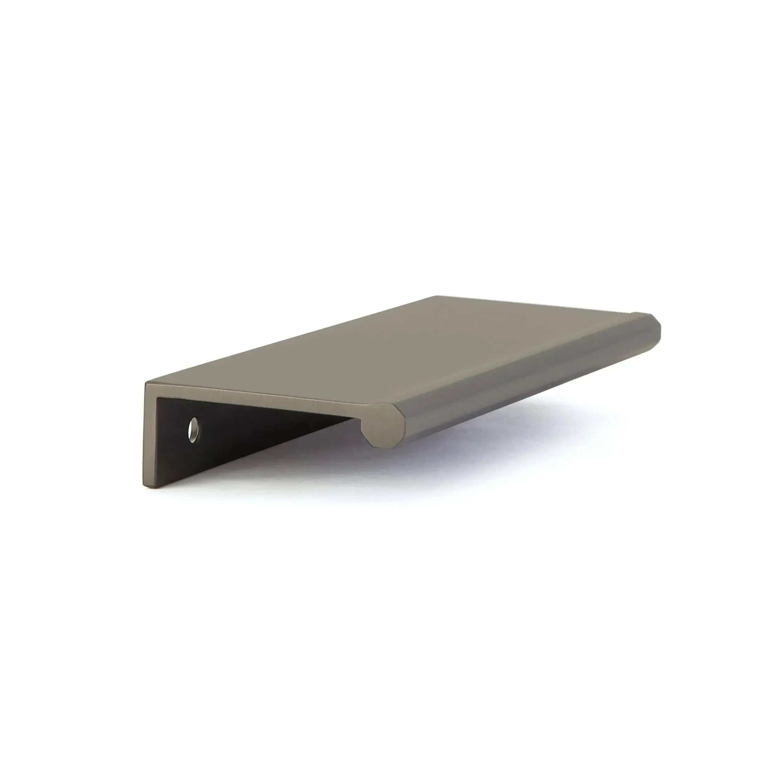 Schaub Baker Cabinet Edge Pull in Gun Metal finish
