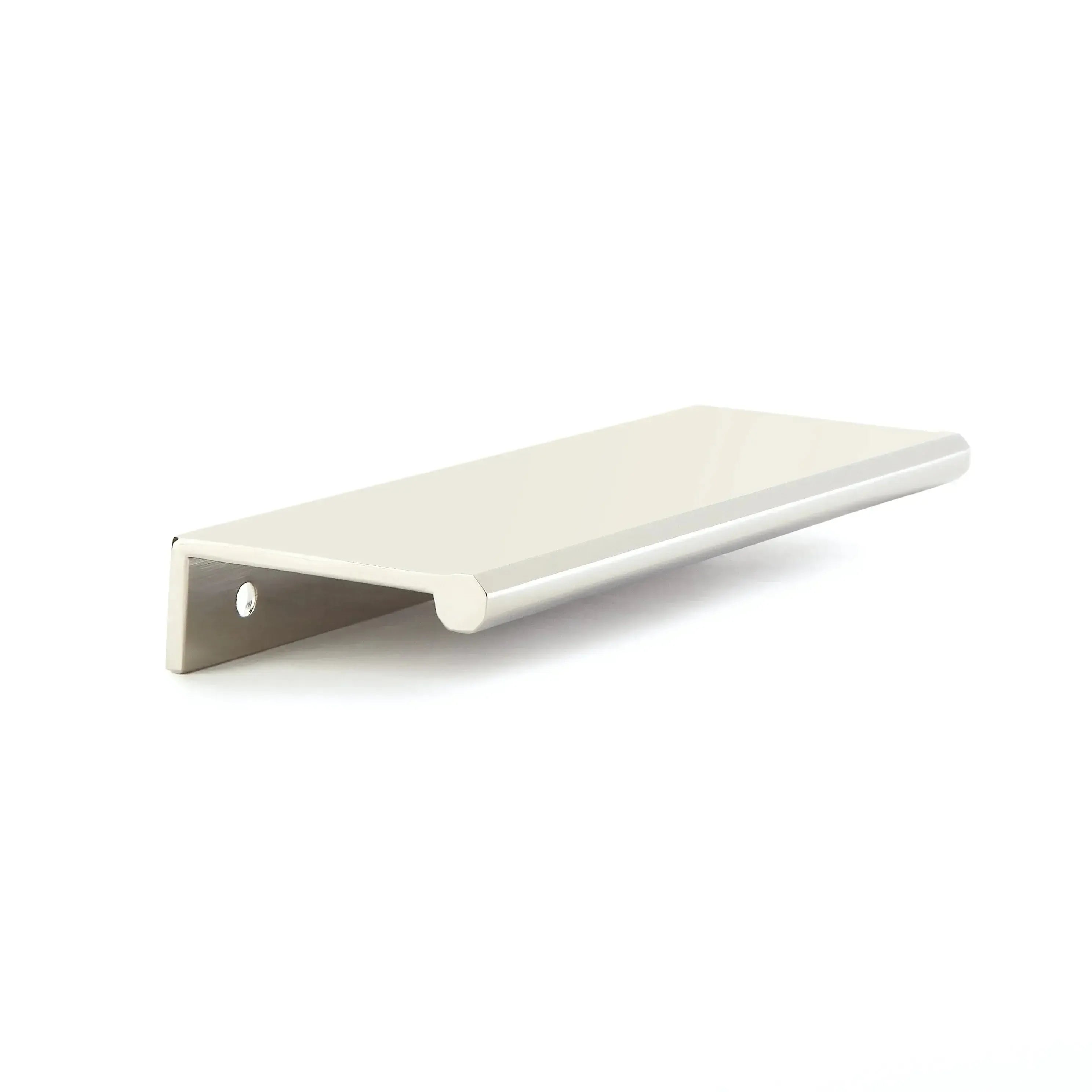 Schaub Baker Cabinet Edge Pull in Polished Nickel finish