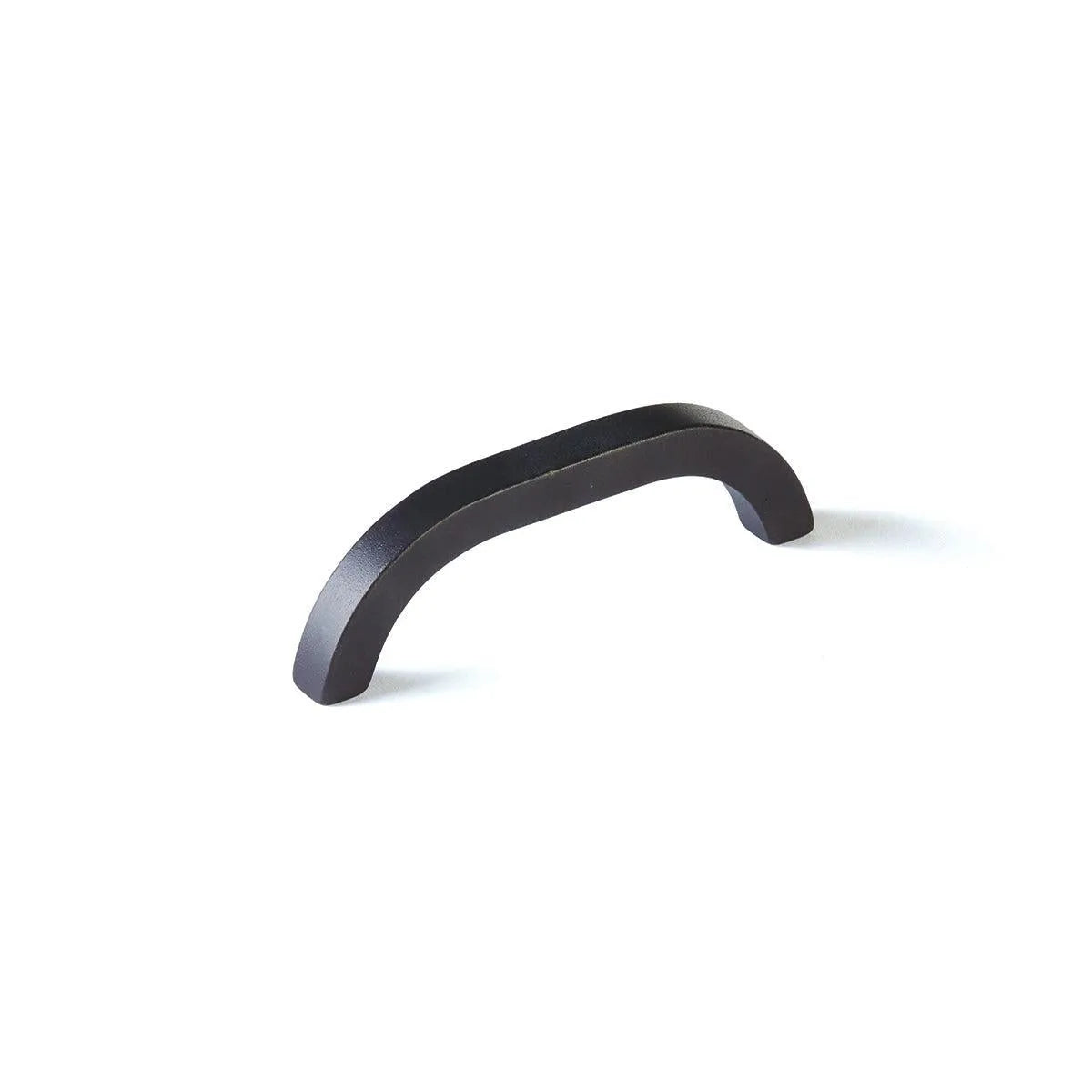 The Schaub Turno Cabinet Pull in Black Bronze finish.