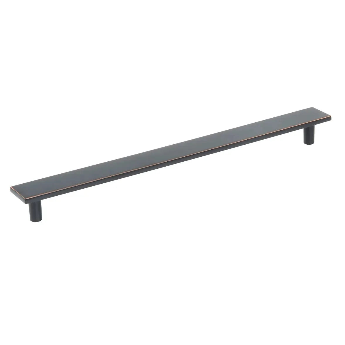 Schaub Clifton Rectangular Cabinet Pull in Oil Rubbed Bronze finish
