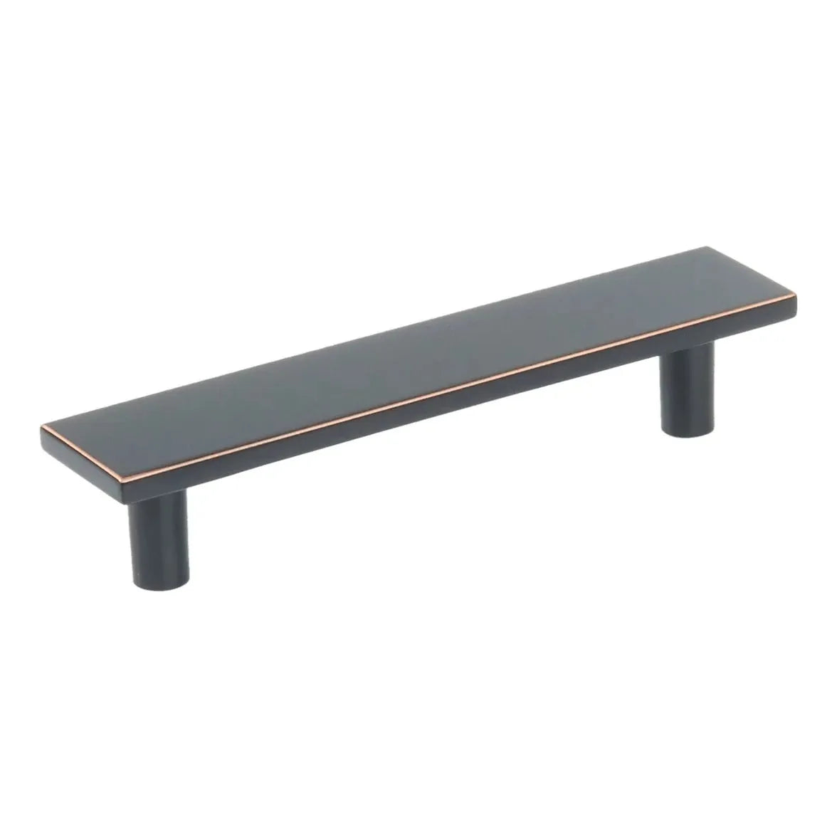 Schaub Clifton Rectangular Cabinet Pull in Oil Rubbed Bronze finish