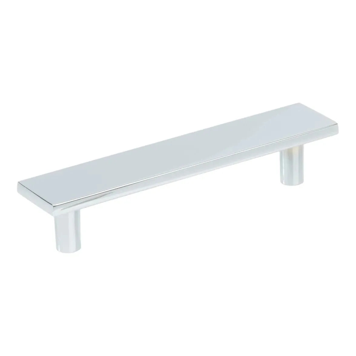 Schaub Clifton Rectangular Cabinet Pull in Polished Chrome finish