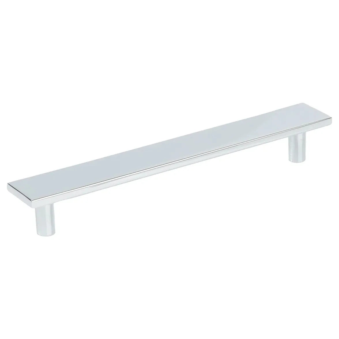 Schaub Clifton Rectangular Cabinet Pull in Polished Chrome finish