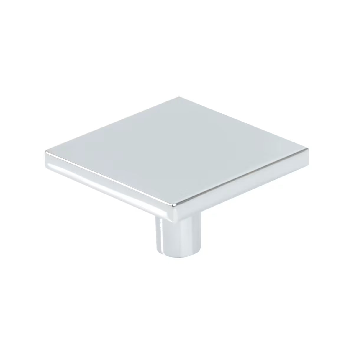 Schaub Clifton Square Cabinet Knob in Polished Chrome finish