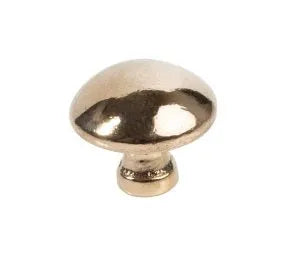 Schaub Garda Round Cabinet Knob in Natural Bronze finish