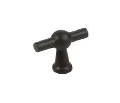 Schaub Garda T-Knob in Black Bronze finish