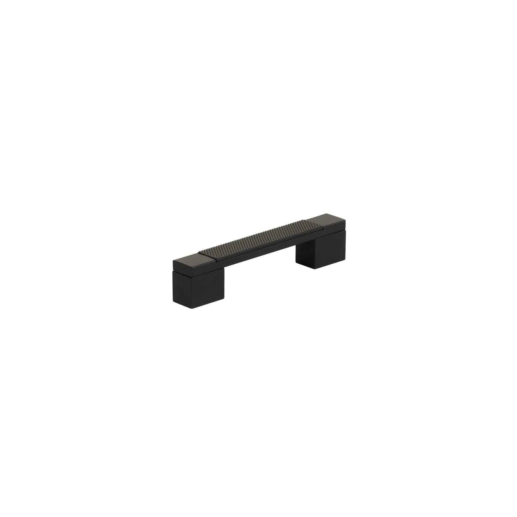 The Schaub Urbano Cabinet Pull in Matte Black finish.