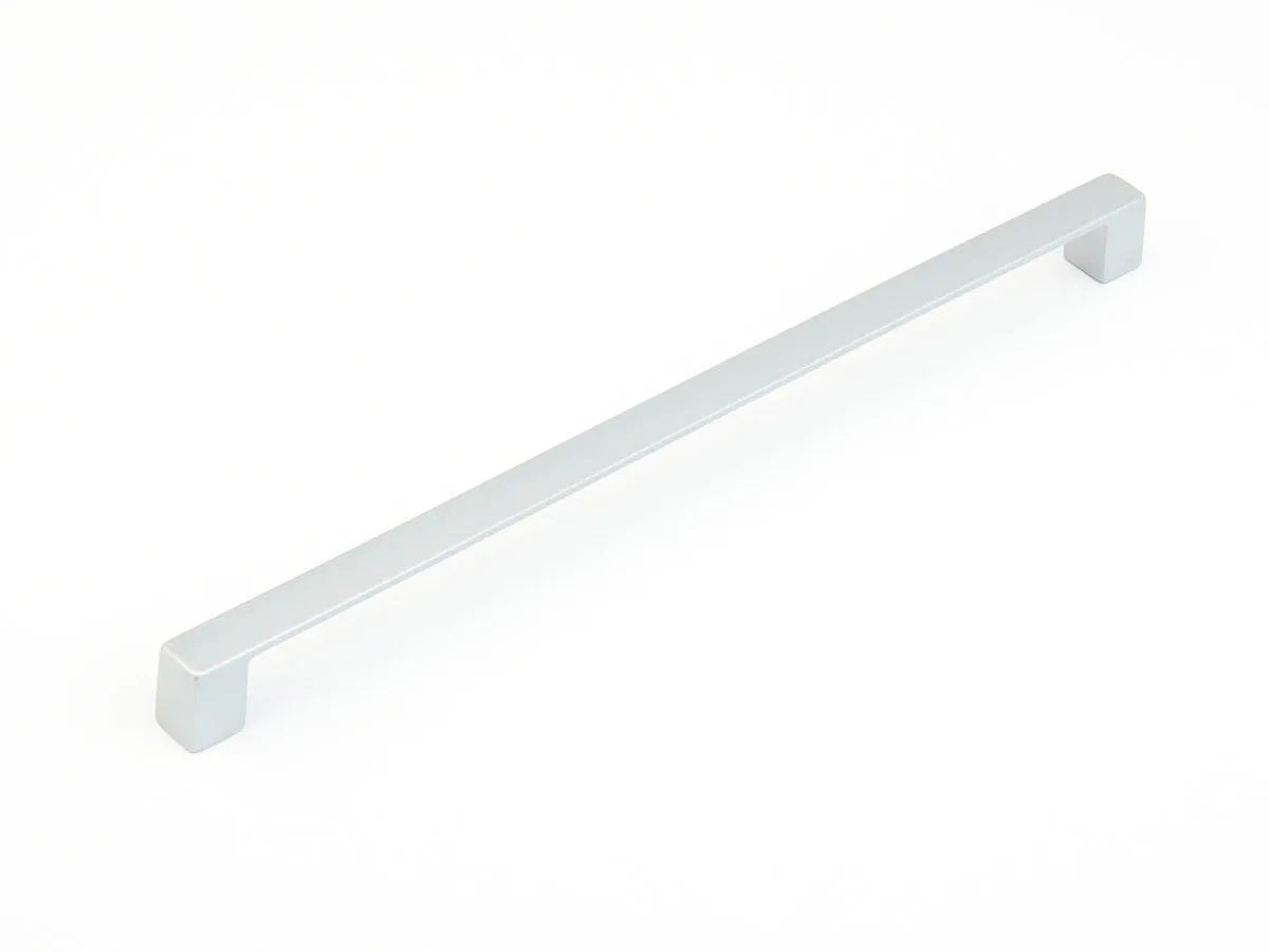 The Schaub Classico Cabinet Pull in Matte Chrome finish.
