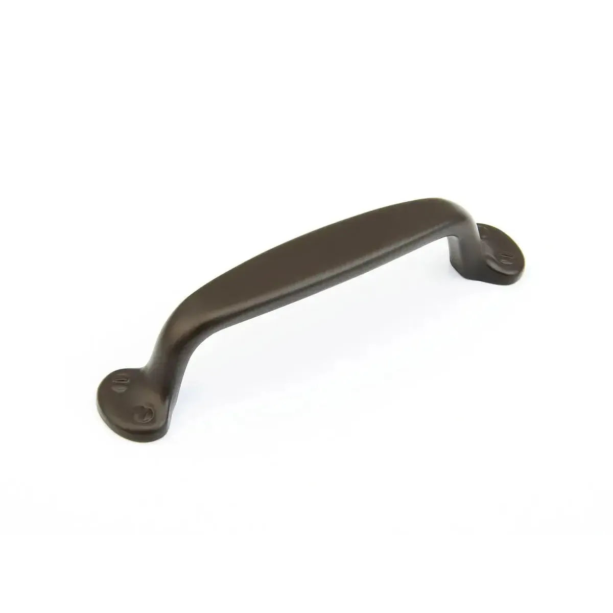 The Schaub Country Cabinet Pull in Oil Rubbed Bronze finish.
