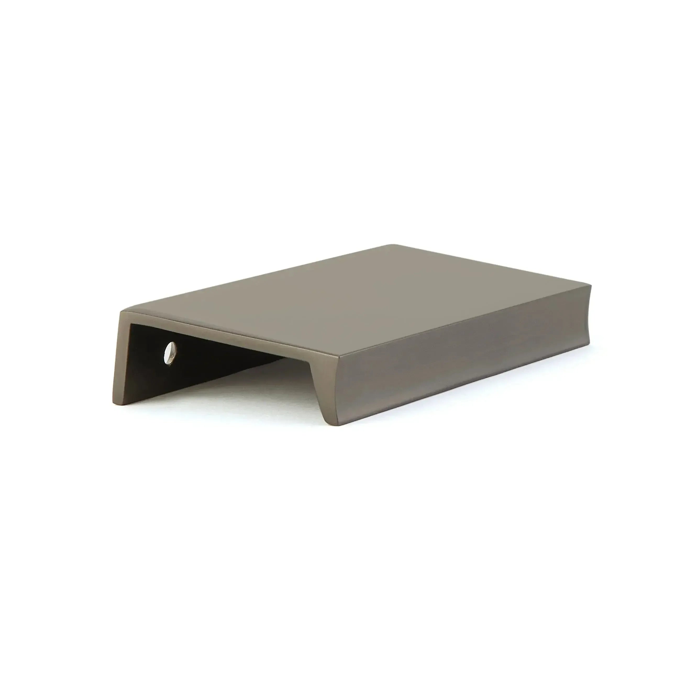 Schaub Sabre Cabinet Edge Pull in Gun Metal finish