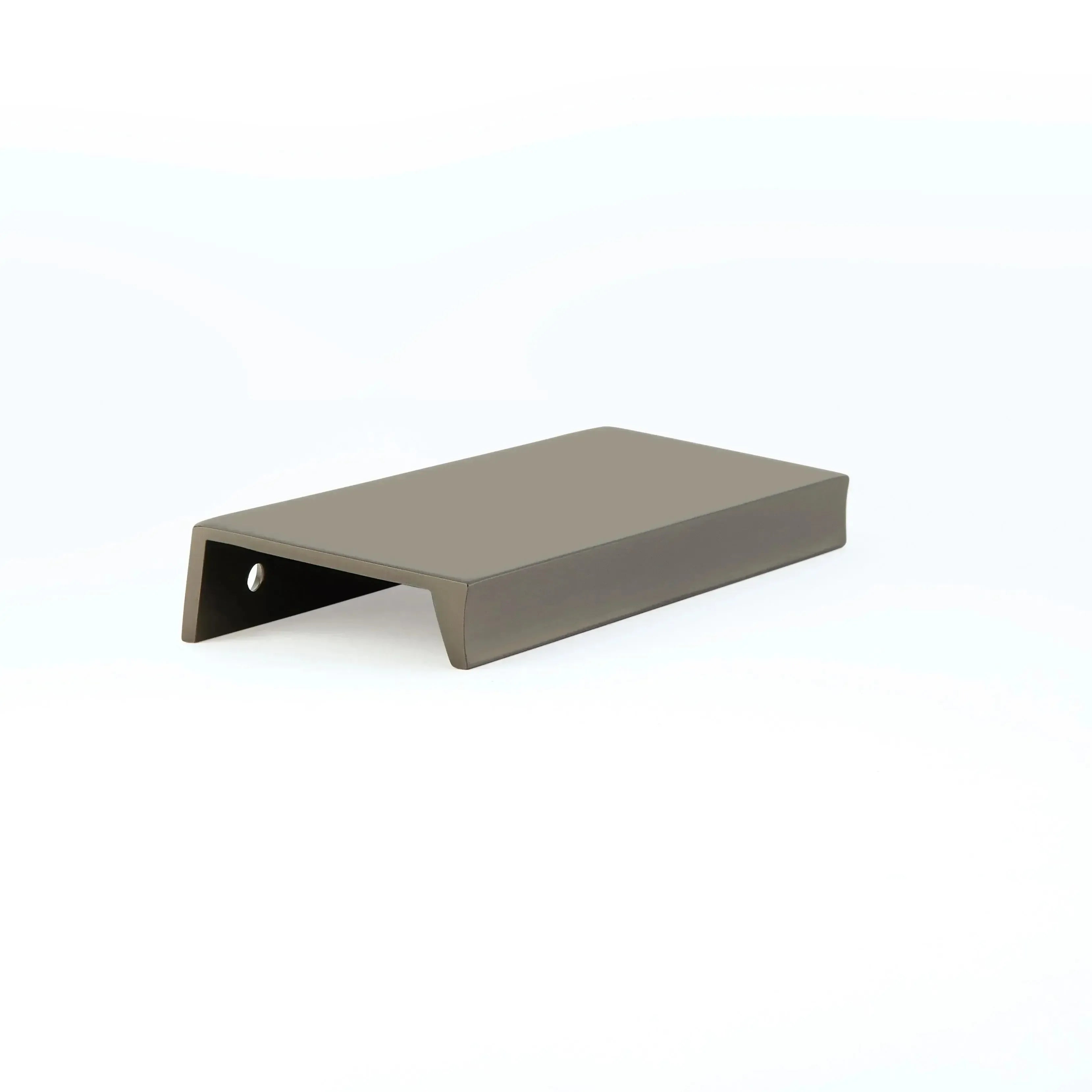 Schaub Sabre Cabinet Edge Pull in Gun Metal finish