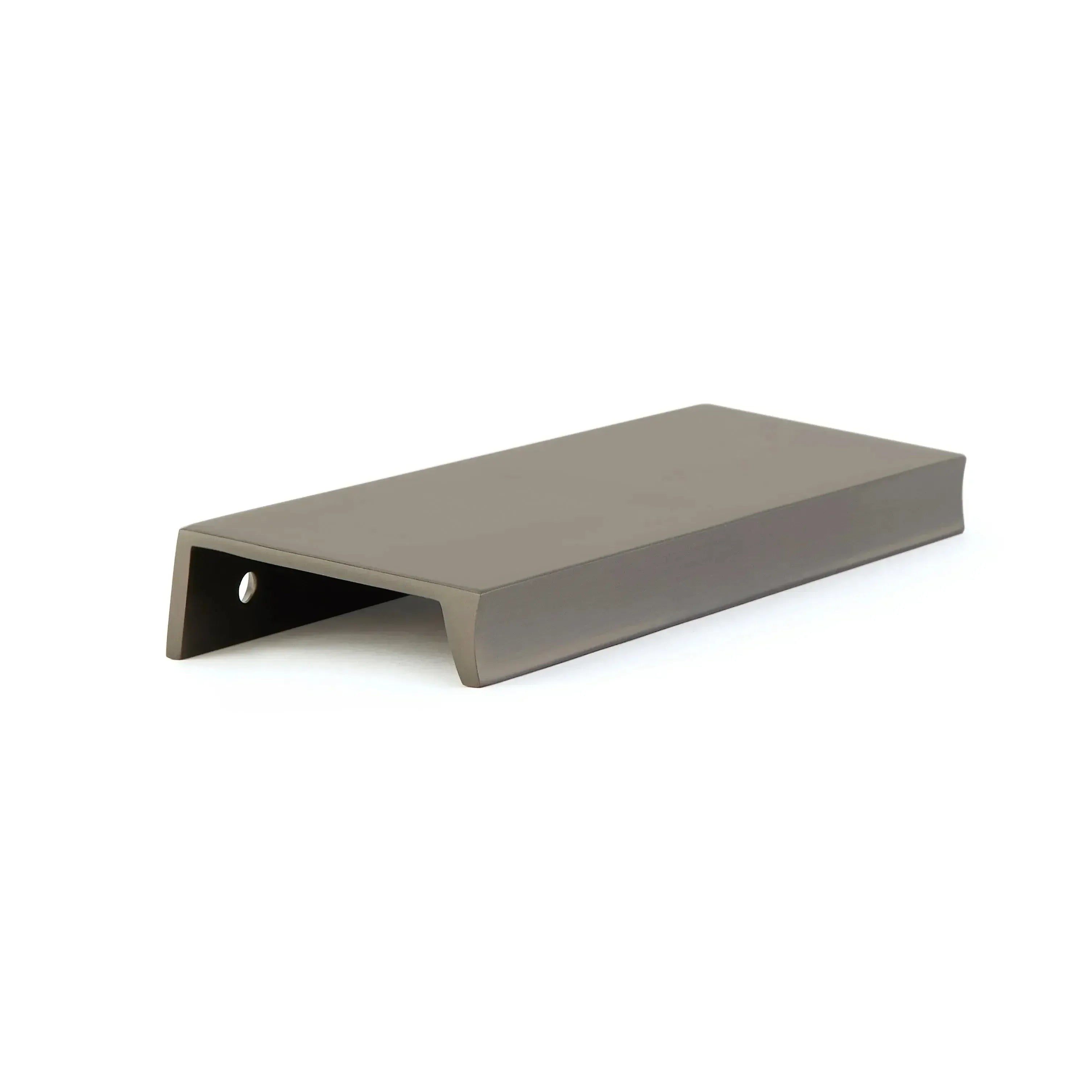Schaub Sabre Cabinet Edge Pull in Gun Metal finish
