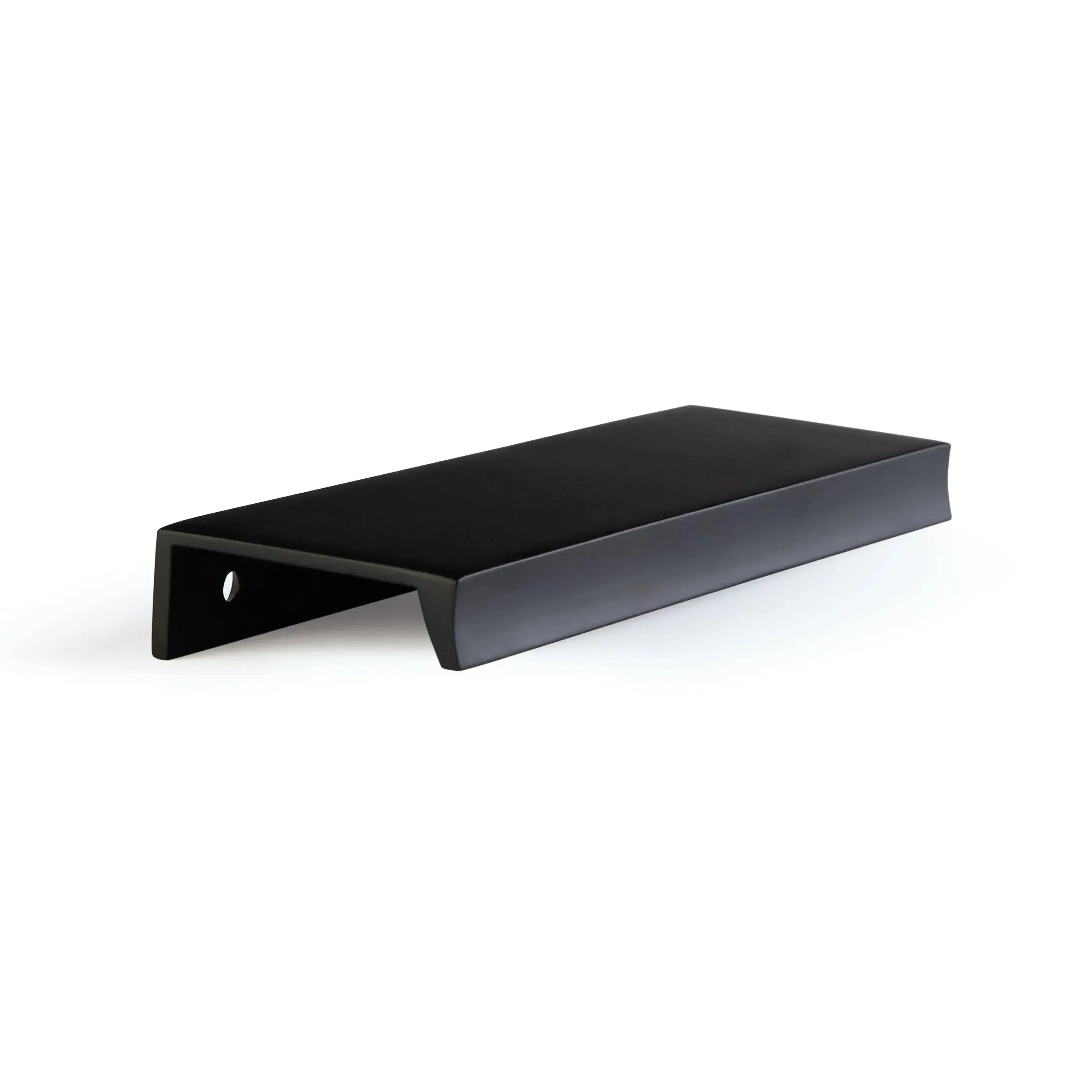Schaub Sabre Cabinet Edge Pull in Matte Black finish