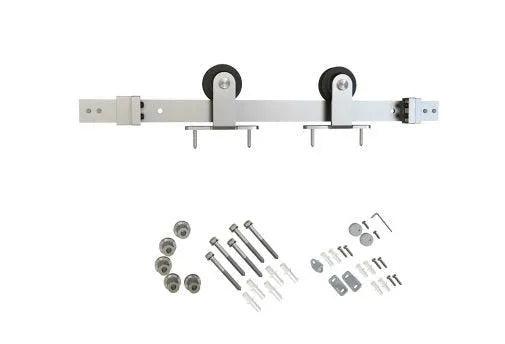SchlageSchlage 6'6" Sliding Barn Door Hardware Kit with Top Mount Hangers in 