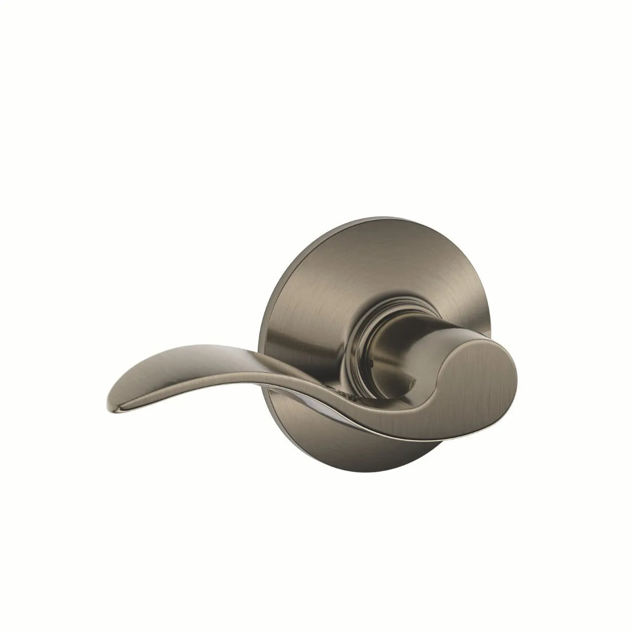 Schlage Accent Lever in Antique Pewter finish
