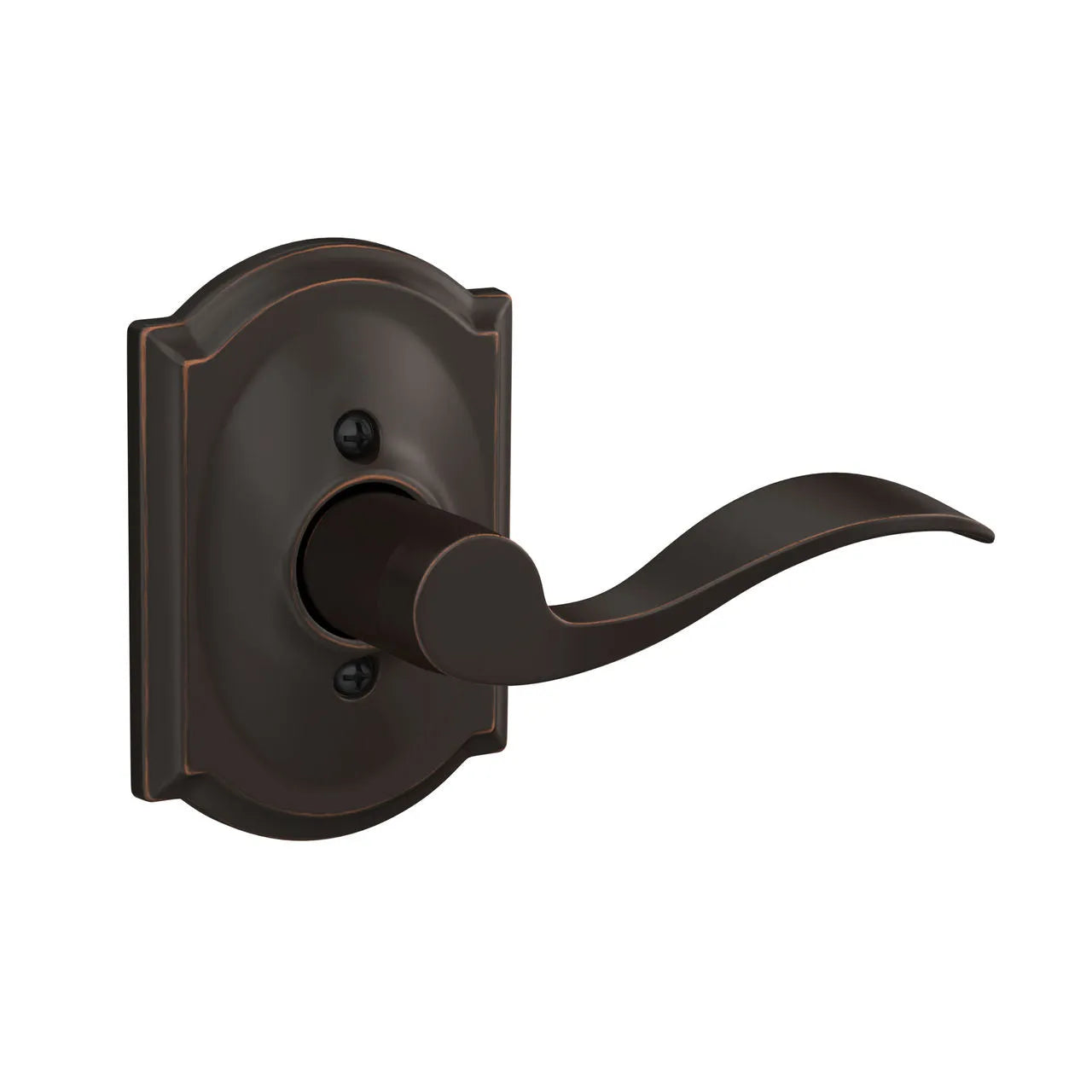 SchlageSchlage Accent Lever with Camelot Rosette in 