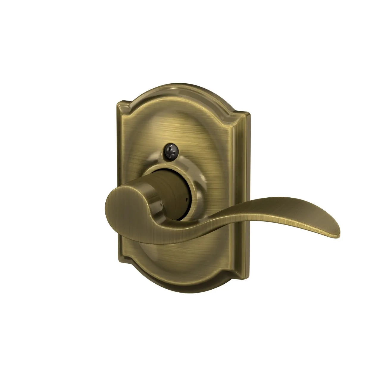 SchlageSchlage Accent Lever with Camelot Rosette in 