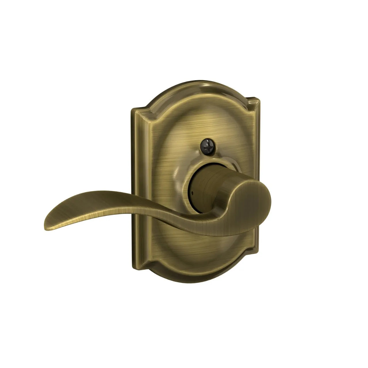 SchlageSchlage Accent Lever with Camelot Rosette in 
