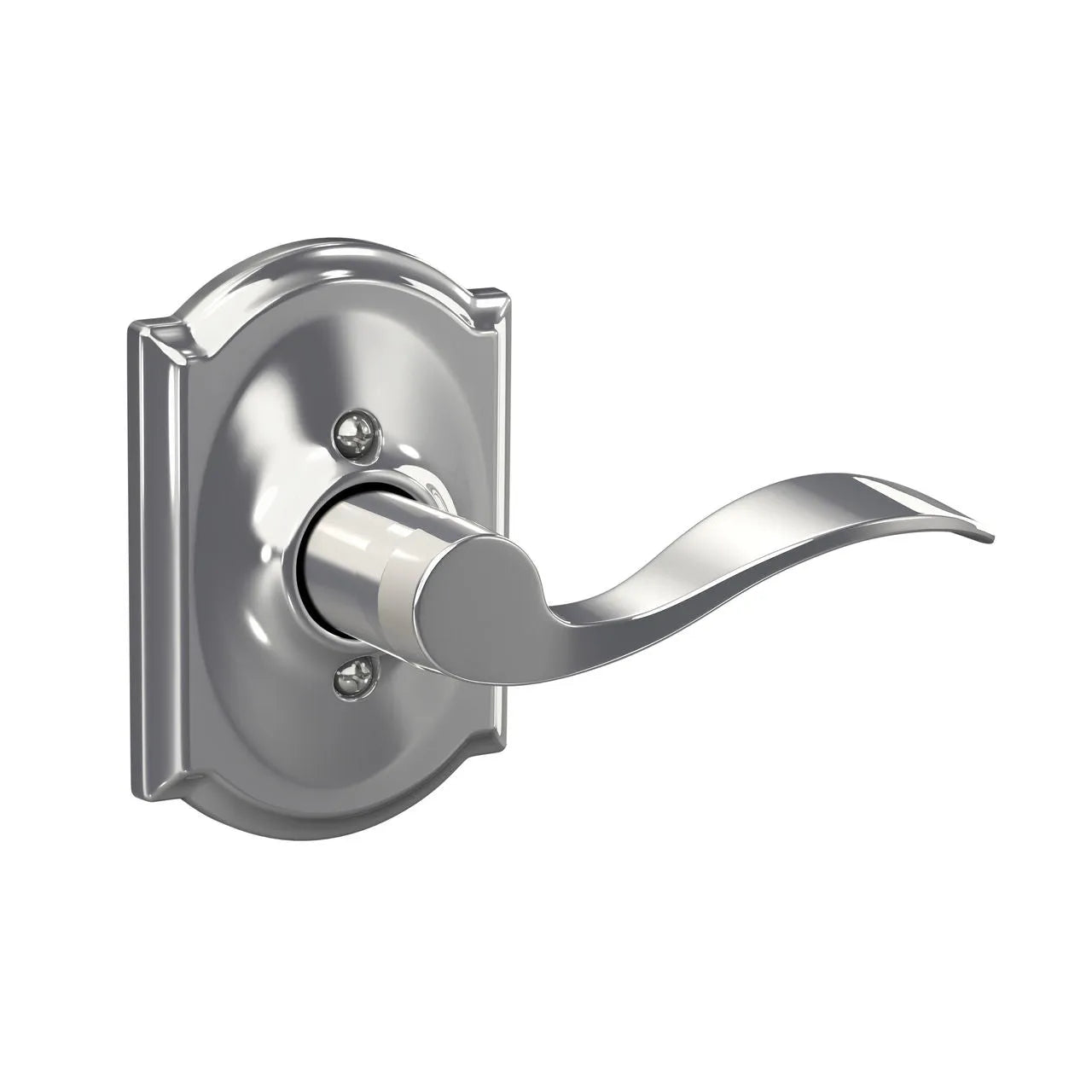 SchlageSchlage Accent Lever with Camelot Rosette in 