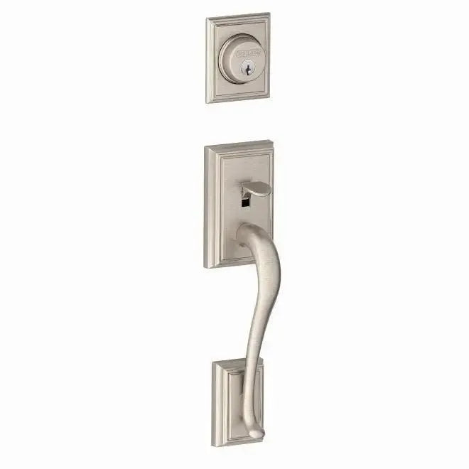 SchlageSchlage Addison Single Cylinder Exterior Active Handleset Only - Interior Trim Sold Separately in 