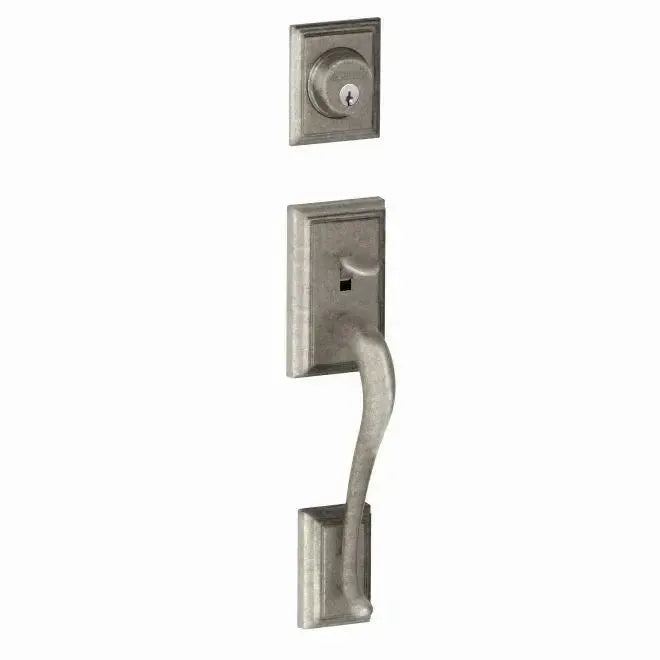 SchlageSchlage Addison Single Cylinder Exterior Active Handleset Only - Interior Trim Sold Separately in 