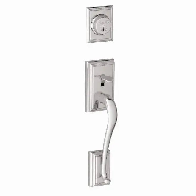 SchlageSchlage Addison Single Cylinder Exterior Active Handleset Only - Interior Trim Sold Separately in 
