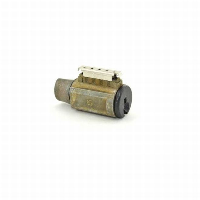 Schlage F Series Lever Compressed Cylinder in Aged Bronze finish