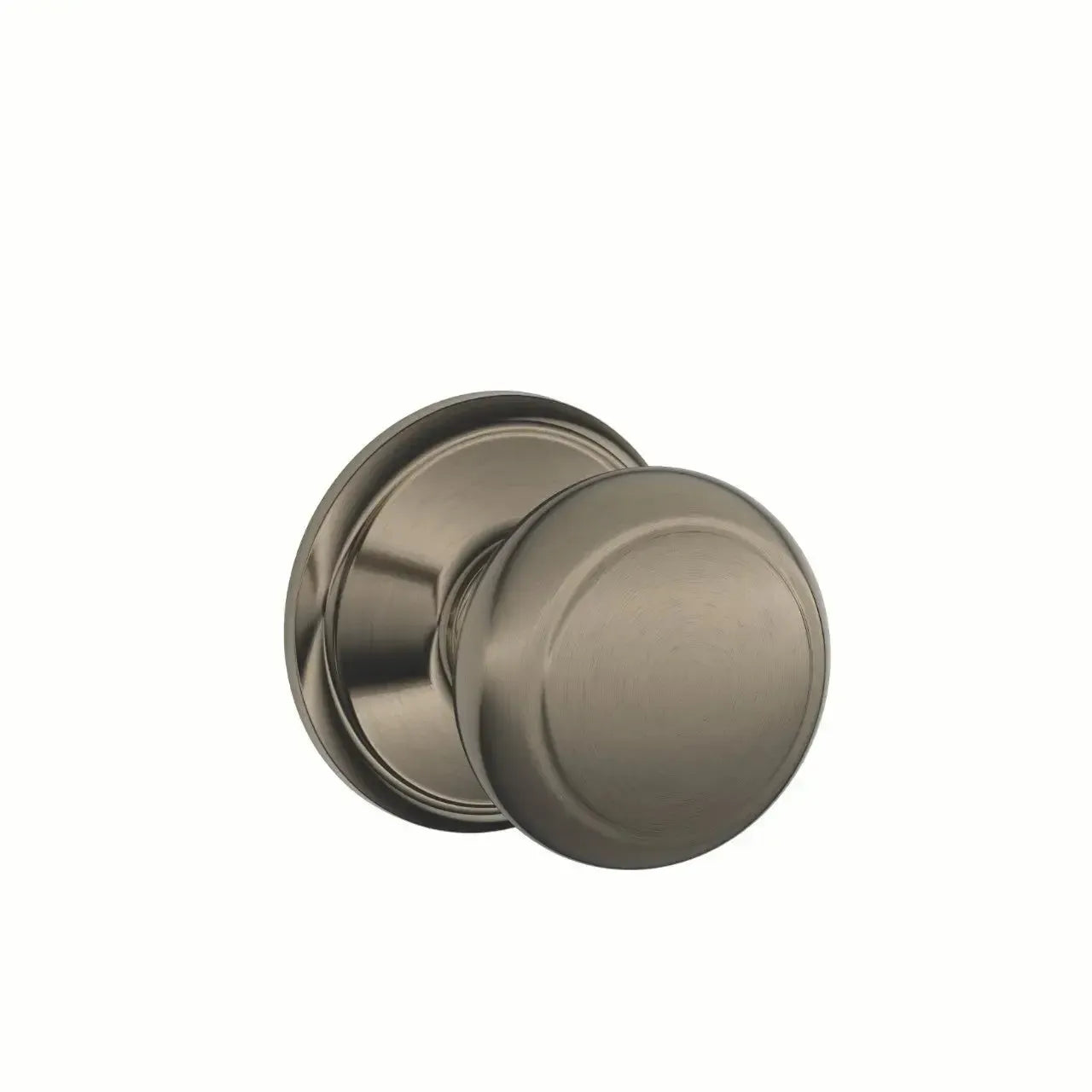 Schlage Andover Knob in Antique Pewter finish
