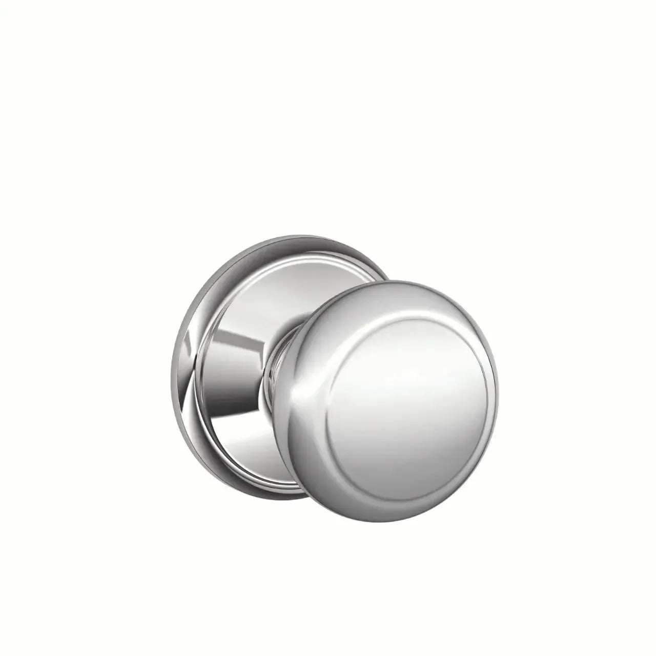 Schlage Andover Knob in Bright Chrome finish