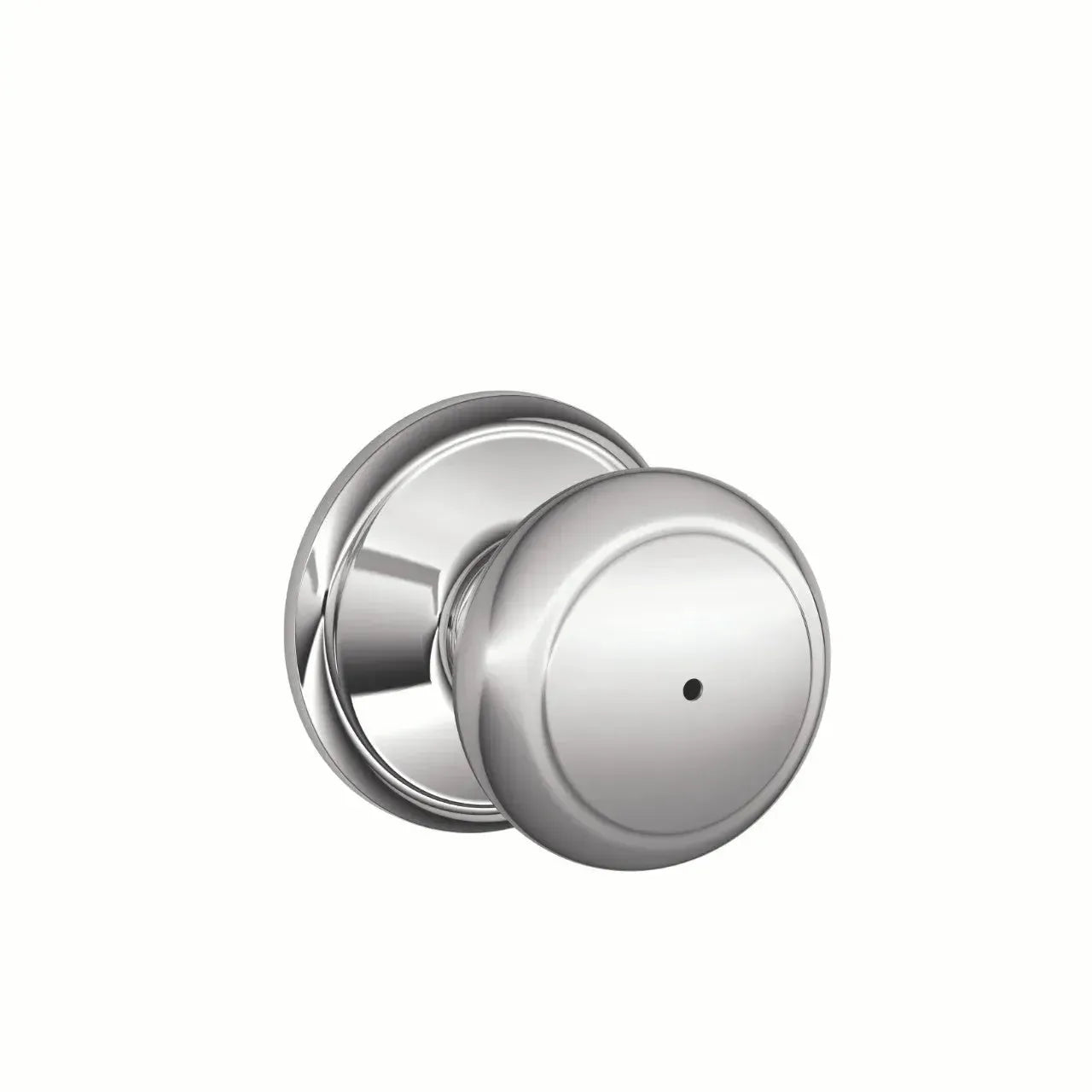 Schlage Andover Knob in Bright Chrome finish
