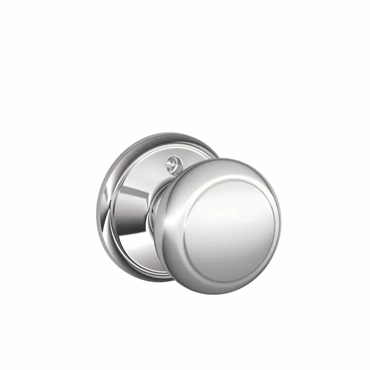 Schlage Andover Knob in Bright Chrome finish