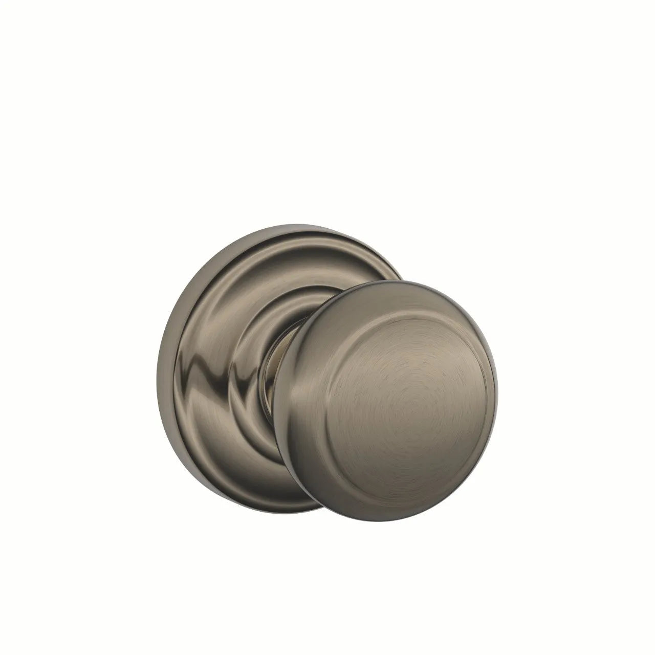 SchlageSchlage Andover Knob with Andover Rosette in 