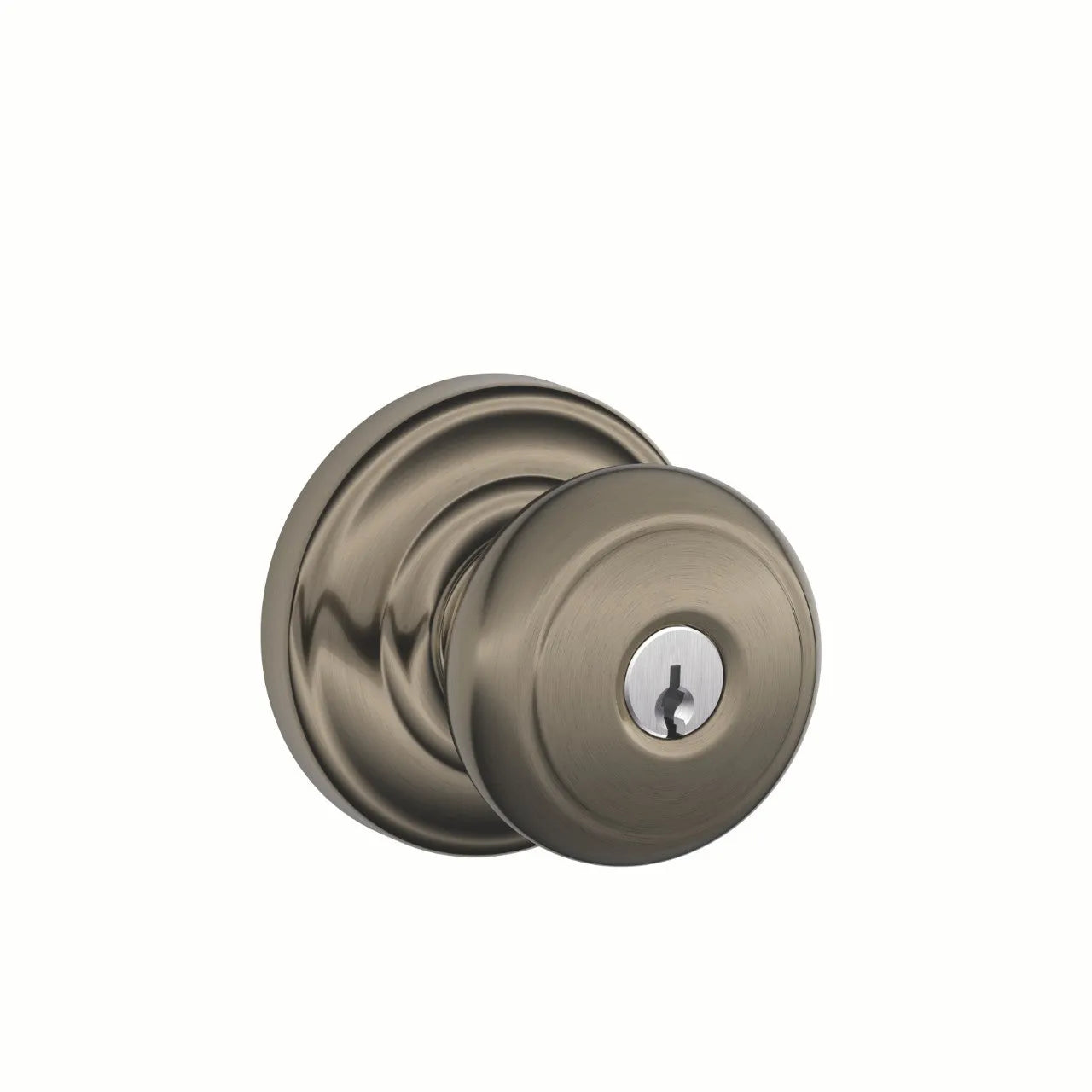 SchlageSchlage Andover Knob with Andover Rosette in 