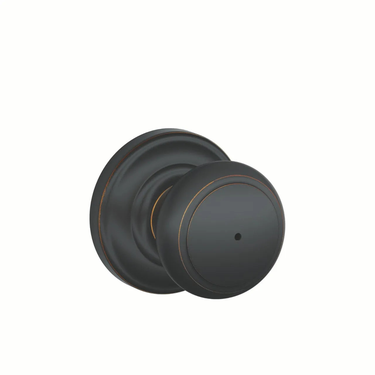 SchlageSchlage Andover Knob with Andover Rosette in 