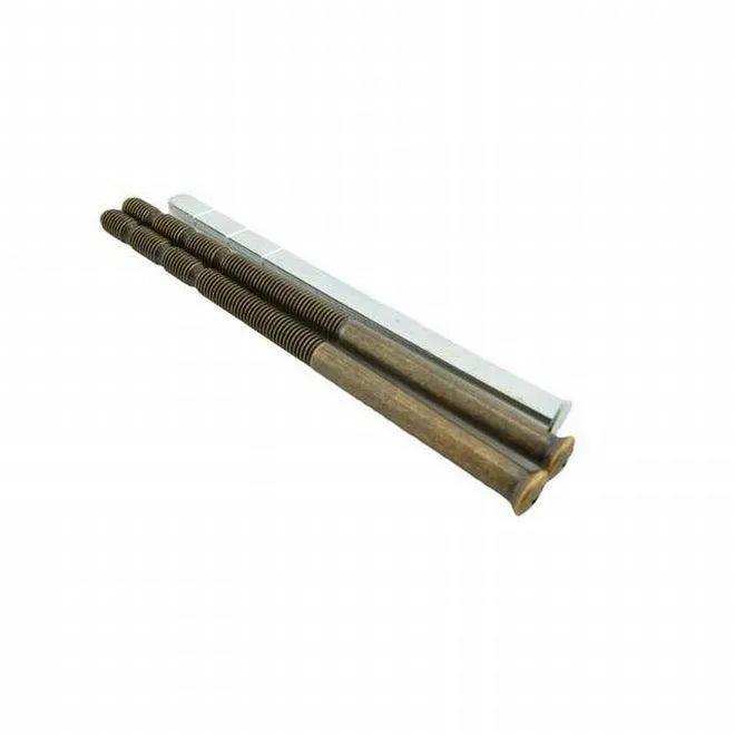 Schlage 4" B60 Thick Door Kit in Antique Brass finish