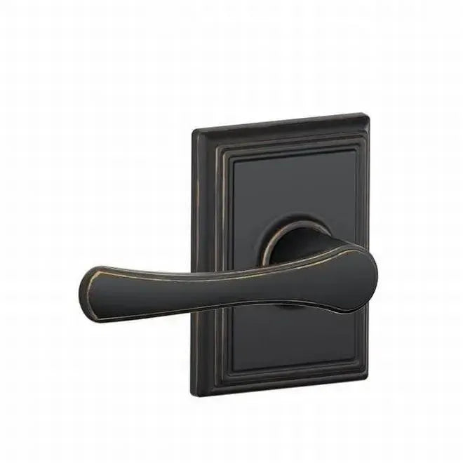 SchlageSchlage Avila Dummy Lever With Addison Rosette Interior Trim - Exterior Handleset Sold Separately in 