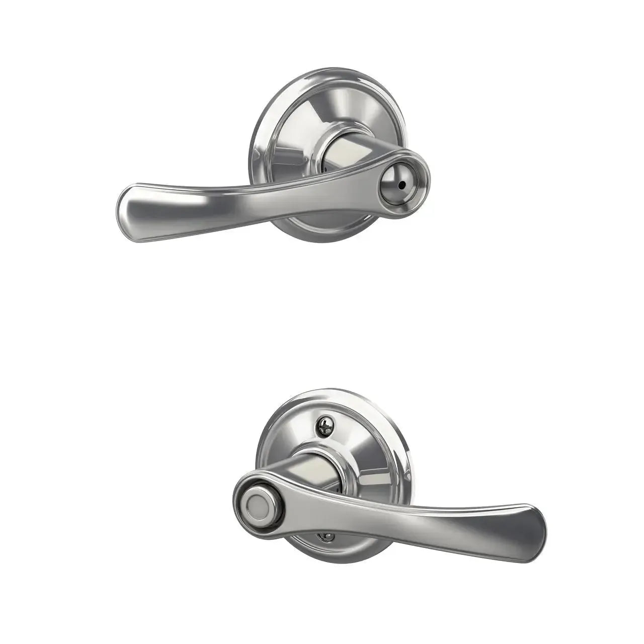 Schlage Avila Lever in Bright Chrome finish