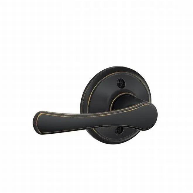 Schlage Avila Lever Half Dummy Aged Bronze